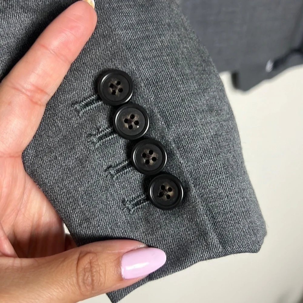 JCrew Super 120s Grey Blazer